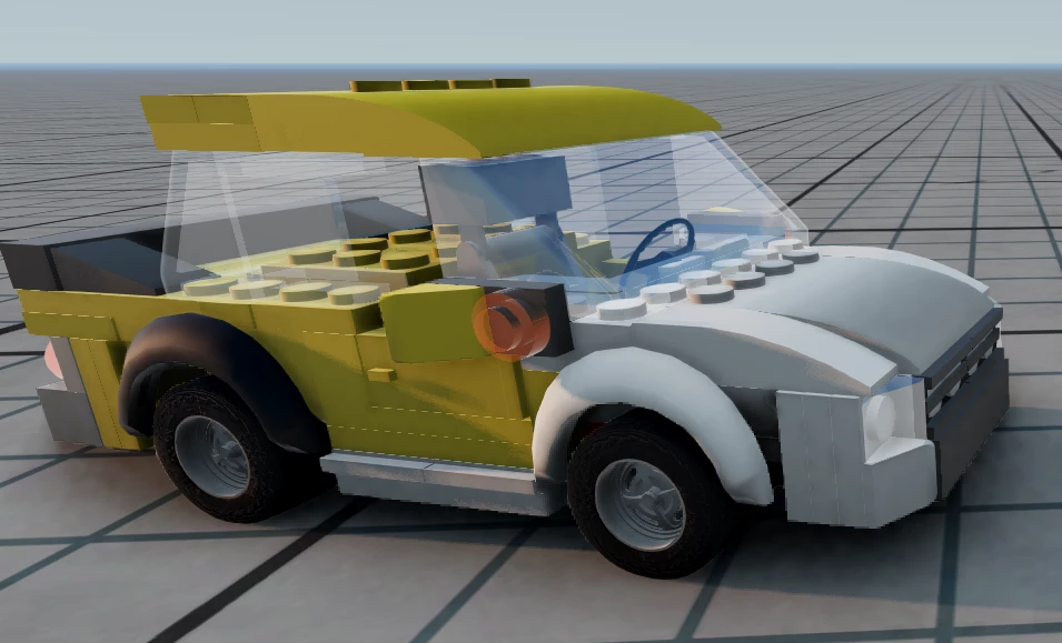 Lego Car 1.0 BeamNG.drive